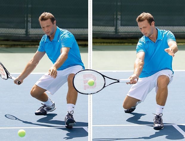 Practice forehand and backhand strokes 